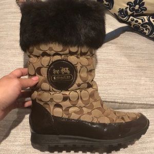 Coach Brown Boots